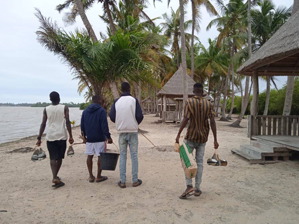L'île aux crabes, près du village d'Avlo-Houta