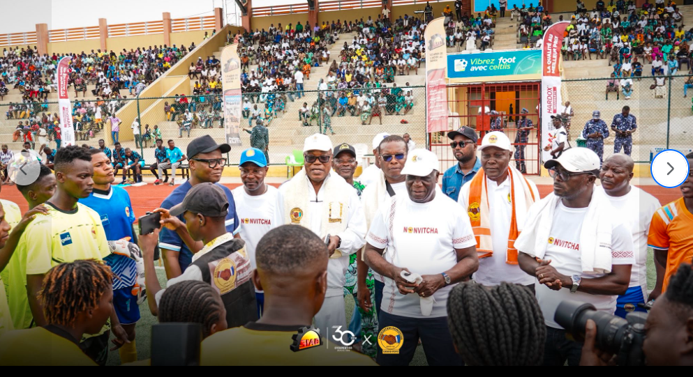 Dirigeants de Nonvitcha et spectateurs lors de la finale 2026
