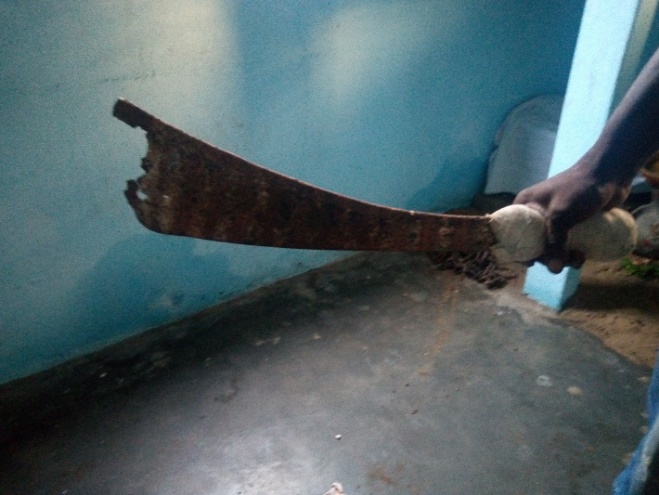 Glaive du roi ATANLEY II d'Agoué
