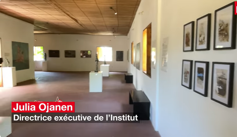 Salon d'art de la villa Caro